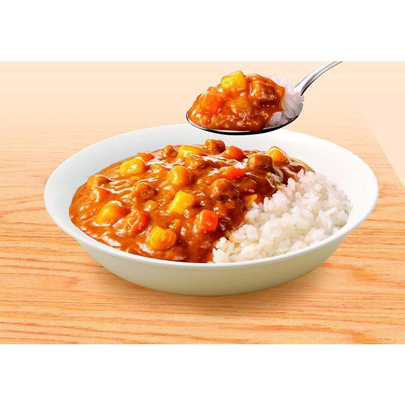 永谷園 A-Label あたためなくてもおいしいカレー 中辛 5年保存 10食入