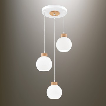 白玉玻璃造型吊燈 F85-09-K3274