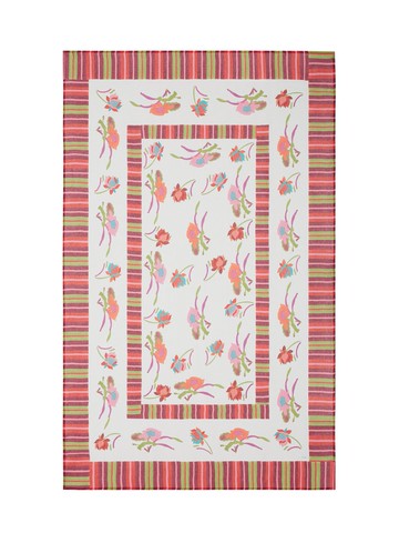 Japanese Red White Tablecloth