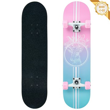 【新手入門】雙翹滑板 滑板 初學者滑板 四輪滑板 專業滑板 成人兒童滑板 高彈耐磨PU輪 一件代發 批發零售
