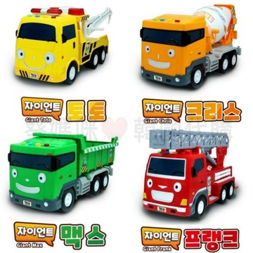 可超取🇰🇷韓國境內版 小巴士 tayo 大型 消防車 水泥車 拖吊車 拖車 卸貨 卡車