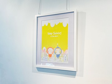 Risograph Print 孔版印刷畫作