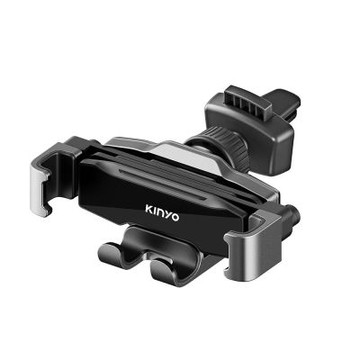 【KINYO】重力式出風口手機架 (CH-095)