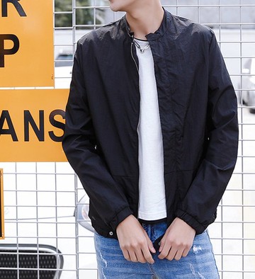FINDSENSE H1 2018 夏季 新款 男 日本 薄款 立領 透氣 長袖夾克 大碼4色防曬衣 休閒 潮上衣 外套
