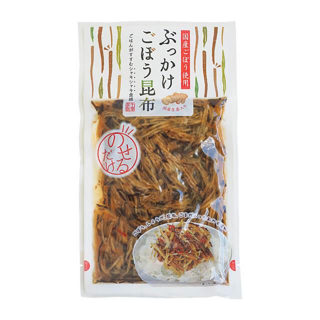 おばねや ぶっかけごぼう昆布 150g｜季節商品