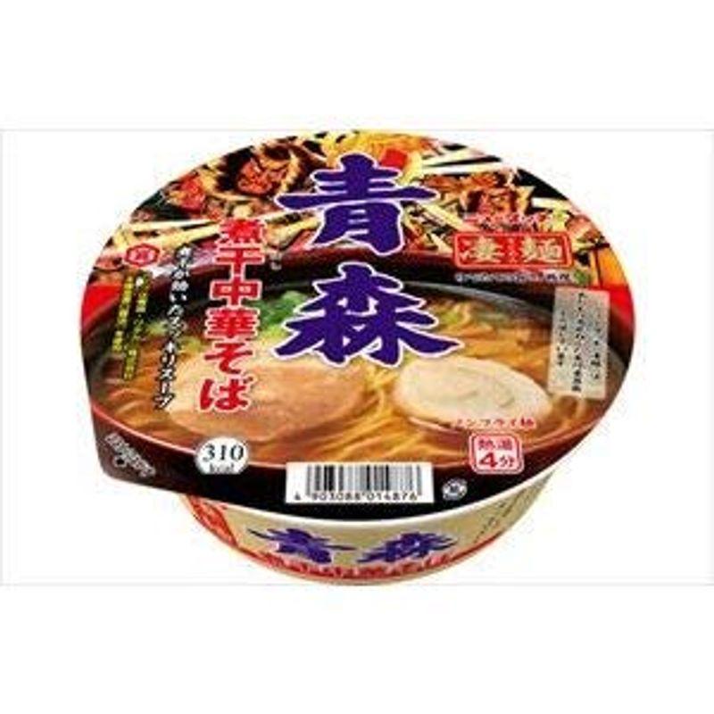 ヤマダイ ニュータッチ 凄麺 青森煮干中華そば 104g×12個入