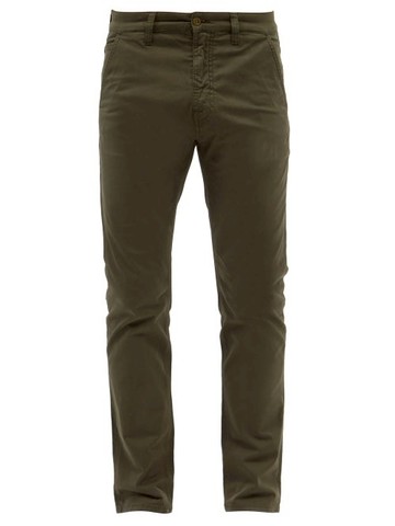 Nudie jeans khaki sales slim