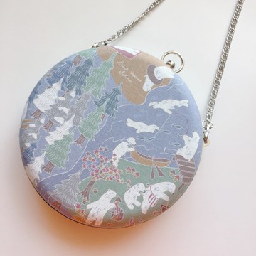 可愛百變北極熊小圓包 - 可手拿/ 斜揹/ 婚禮姊妹禮物