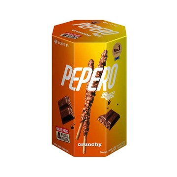 樂天PEPERO六角罐140g-脆心巧克力