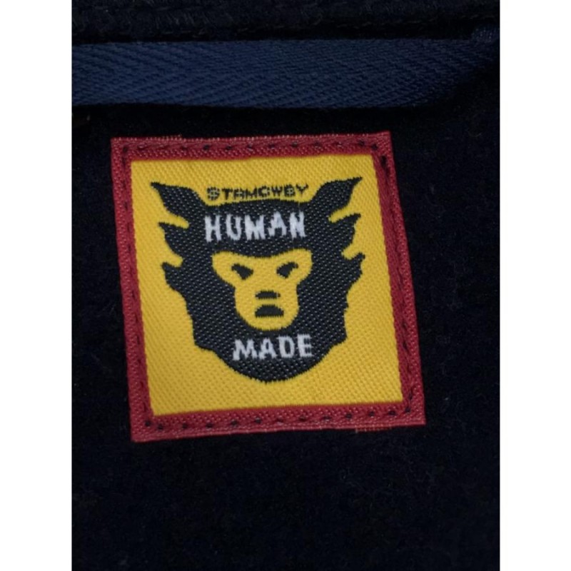 HUMAN MADE◇OUTDOOR P/O FLEECE JACKET/フリースジャケット/L