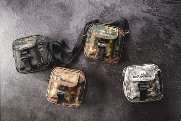 U2BAGS - 兩用式迷彩側背小包  斜背包 小包 日用包 硬挺材質