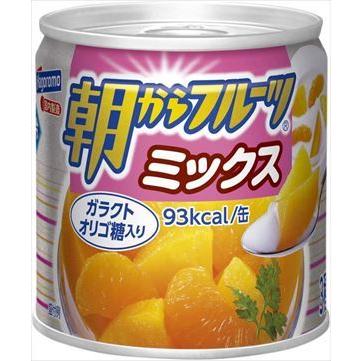 送料無料 はごろも 朝からフルーツ ミックス 190g×12個