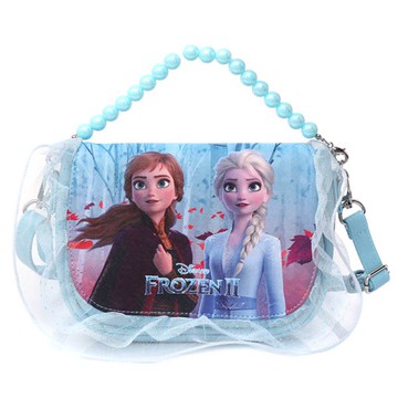 冰雪奇緣2 姐妹珍珠斜背包 (PN146)  18 x 12.5 x 5cm