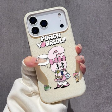 大孔皮紋防摔軟殼 時尚艾絲樂 適用 iPhone17Air 16promax 15plus 14 13 12 蘋果手機殼