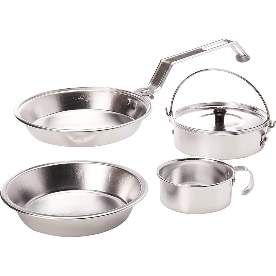 Coleman Camping Cookware 5-Piece Aluminum Nesting Mess Kit