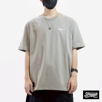 【SUYA】經典馬力熊 厚磅 短TEE「大地色」S~XXL｜官方旗艦店S2501 2件以上優惠650