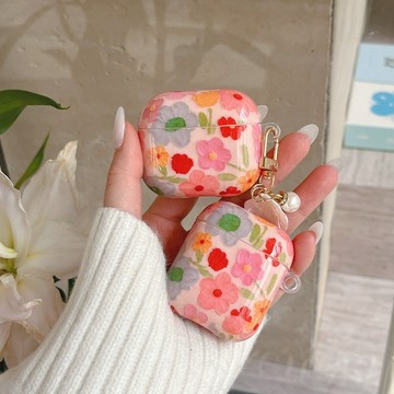 【新款】 韓系小碎花 AirPods Pro3 4 pro2保護套 2代 蘋果pro耳機套 防摔殼 3代保護套 女生禮物