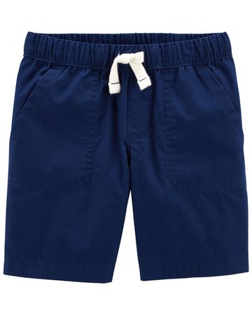 Baby Pull-On Poplin Shorts