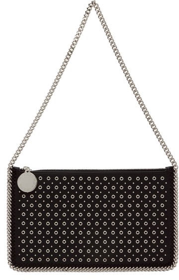 Stella McCartney 黑色 Falabella Pochette 单肩包