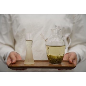 茶家十職李曙韻原創慕宋水注執壺中國樽觚耐熱綠茶玻璃杯泡花茶壺