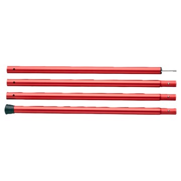 鋁合金營柱 紅色  240cm  1個