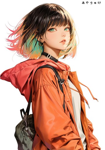 【11月新品】07-105-0008 人物貼紙 冬日女孩