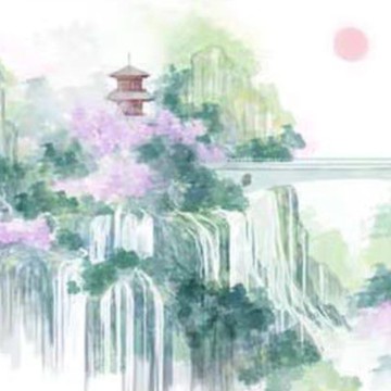 飛流直下 和紙 膠帶 5米卷