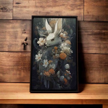 叢林之華-丹兔【壁虎拼圖】