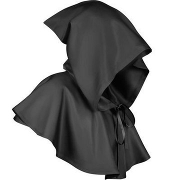 【台灣有貨】實拍 万圣节COS服装死神披风 中世纪带帽披风万圣节修士服cospiay服装