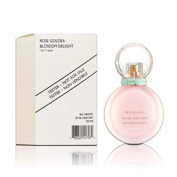 【BVLGARI】寶格麗 歡沁玫香髮香噴霧 (30ML) TESTER 環保包裝