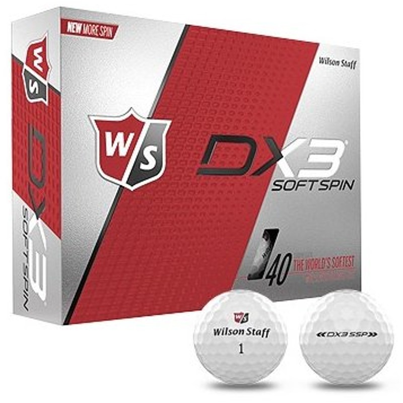 送料無料 18年モデル Wilson Dx2 Golf Soft Balls ウィルソン １ダース ゴルフボール