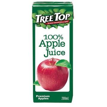 tree top 樹頂 100%純蘋果汁200ml(24包)箱購