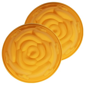 AHA 一法 玫瑰模具 矽膠材質  1組