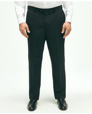 Brooks Brothers Men's Explorer Collection Big & Tall Suit Pant | Black | Size 52 32