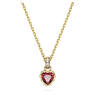 Chroma 鏈墜, 心形, 紅色, 鍍金色色調