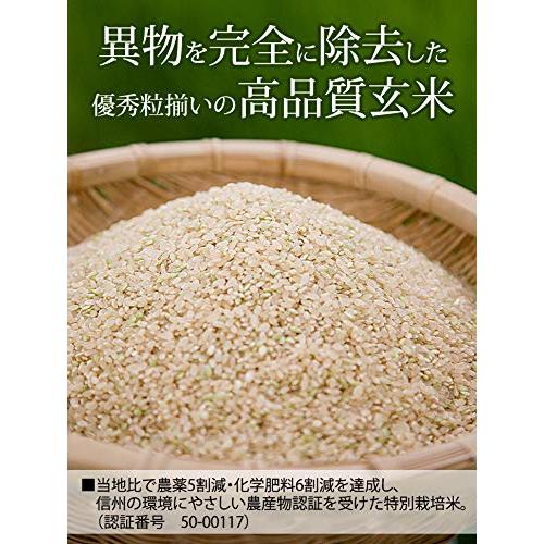 新米 令和5年産 特別栽培米コシヒカリ（玄米） 10kg (5kg×2袋)