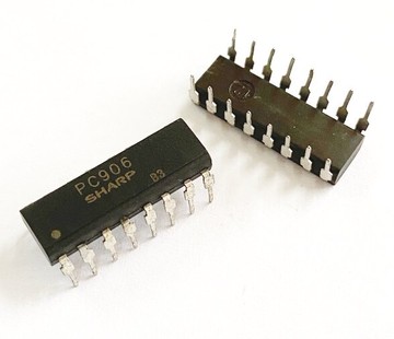 PC906 DIP-16 SHARP 光電耦合器 Photocoupler (含稅)(中古停產料）【佑齊企業 iCmore】