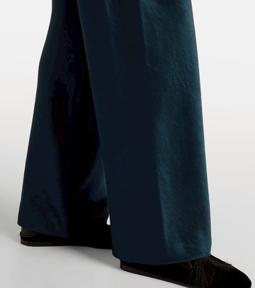 Vince High-rise satin wide-leg pants