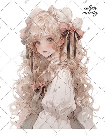 原創貼紙 No.20 人物貼紙 原創貼紙 人物貼紙 女孩貼紙 原創人物貼紙