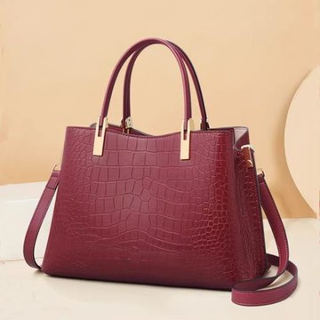 紅色婚包女新娘包包2025新款大容量手提女包高級感中年女士媽媽包