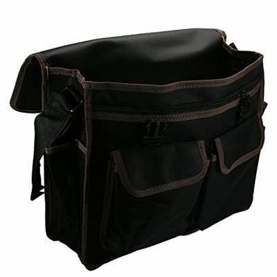 Utoolmart 腰 工具 道具 作業用工具腰 電気ツール オックスフォード生地 黒 NO.081ビッグサイズ 390x3