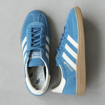 ADIDAS 休閒鞋 HANDBALL SPEZIAL 藍色 膠底 復古 麂皮 德訓鞋 男女 IG6194