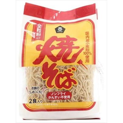 送料無料 ムソー 焼きそば 全粒粉入り(90g×2個)×10個