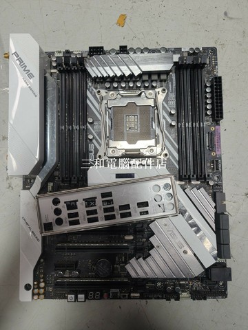 華碩 PRIME X299-DELUXE 主板 成色如新 實物圖展示 高效能全功能接口 完美測試合格【三和電腦配件店】