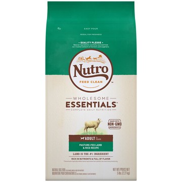 Nutro Wholesome Essentials Adult Dry Dog Food Lamb & Rice 5 lbs