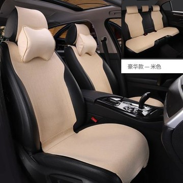 汽車座墊座套翻毛皮小蠻腰款座墊汽車坐墊馬鞍墊四季通用款式跨境