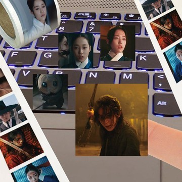 ✅臺灣出貨 2000張鬼謎東宮爆款韓系電視劇南柱赫創意diy桌面手賬裝飾卷卷貼