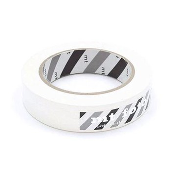 日本mt foto不殘膠紙膠帶膠布for profession use(窄版;寬25mmx長50m)白色MTFOTO04