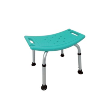 【洗澡椅】富士康 綠色無背無扶手 浴室洗澡椅0010 洗澡椅、浴室椅、無背椅、無扶手椅、可調整高低、防滑洗澡椅、老人洗澡椅、沐浴椅、長照洗澡椅、富士康洗澡椅
