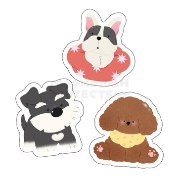 Magnet - Cat and Dog